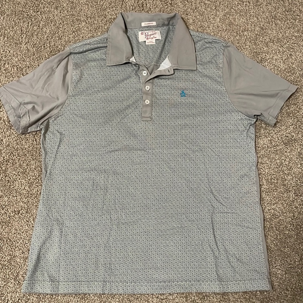 Original Penguin Grey Polo
